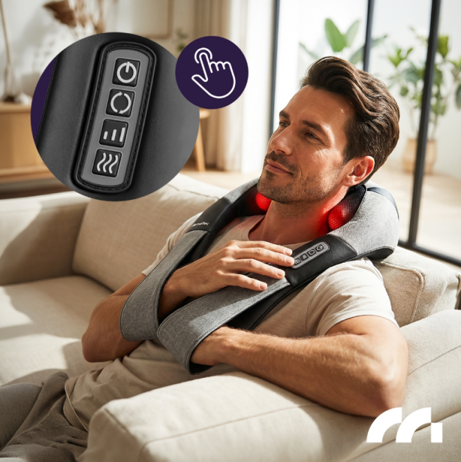 Массажер для шеи, плеч и спины Maltec MAX-Comfy 2000 (Польша) Киев - изображение 9