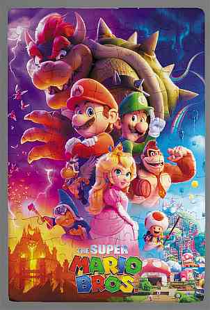 Пазли (А4) на магнітній основі з принтом  Super Mario (Супер Маріо) Одеса