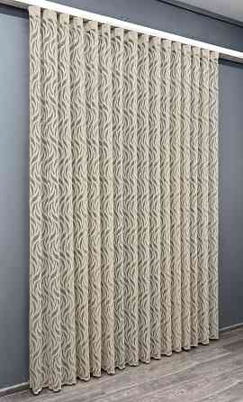 Тюль VR-Textil 1998т Жакард Бежевий 400х270 см (42-1018) Київ