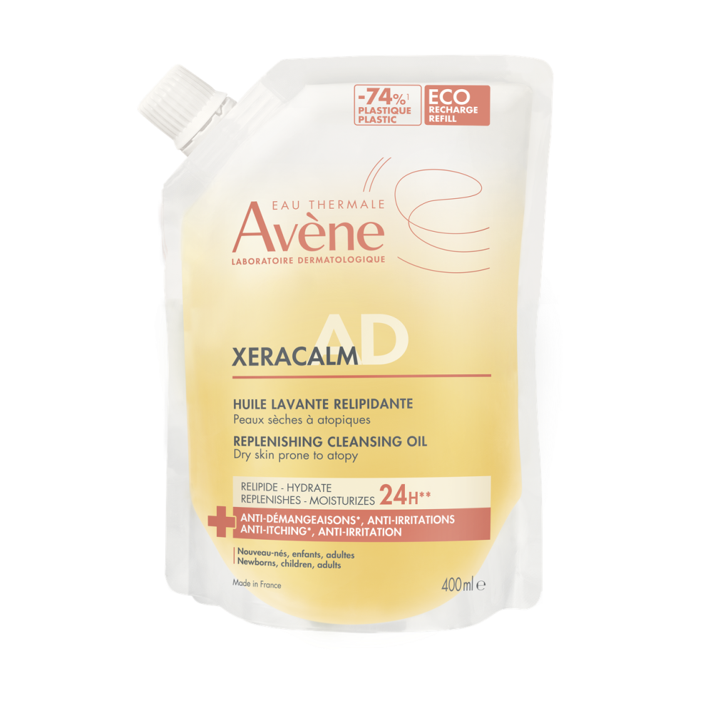 Авен Ксеракальм Рефіл Олія очищуюча Avene XeraCalm A.D Huile lavante relipidante 400 мл Дніпро - фото 1