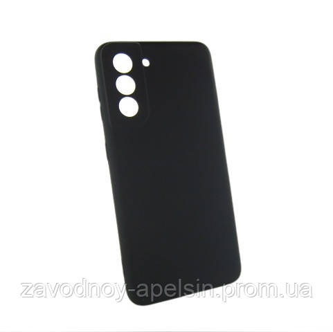 Samsung S21 G991 черный чехол Silicone Cover black Одесса - изображение 1