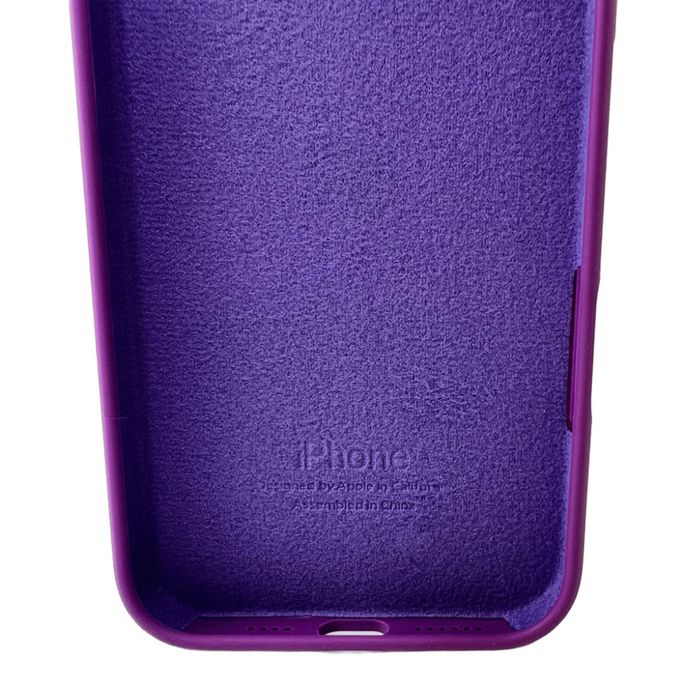 Чохол для смартфона Silicone Full Case AA Open Cam for Apple iPhone 16 Pro 19,Purple Киев - изображение 3