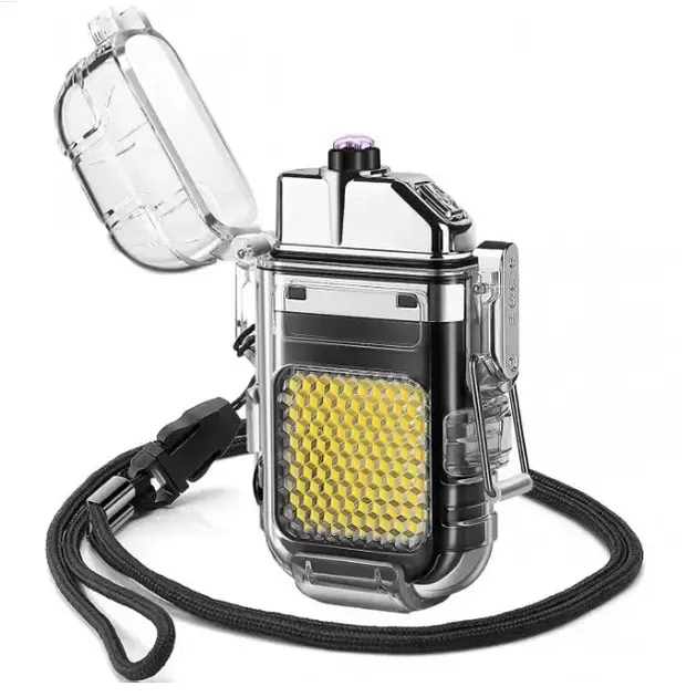 Запальничка спіральна USB та Led ліхтарик 220 мАг 88 x 22 x 12 мм Режими ліхтарика: 2 (яскравий, тьмяний) 9258 Одеса - фото 4