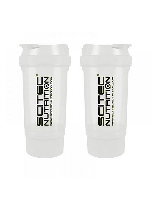 Шейкер Scitec Nutrition Shaker Tr Old 500 ml (White) Луцьк - фото 1