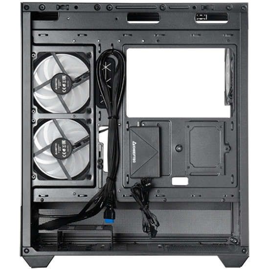 Корпус Chieftec VISTA GT-01B-OP 3x120mm A-RGB, ATX, без БЖ, Black Вінниця - фото 5