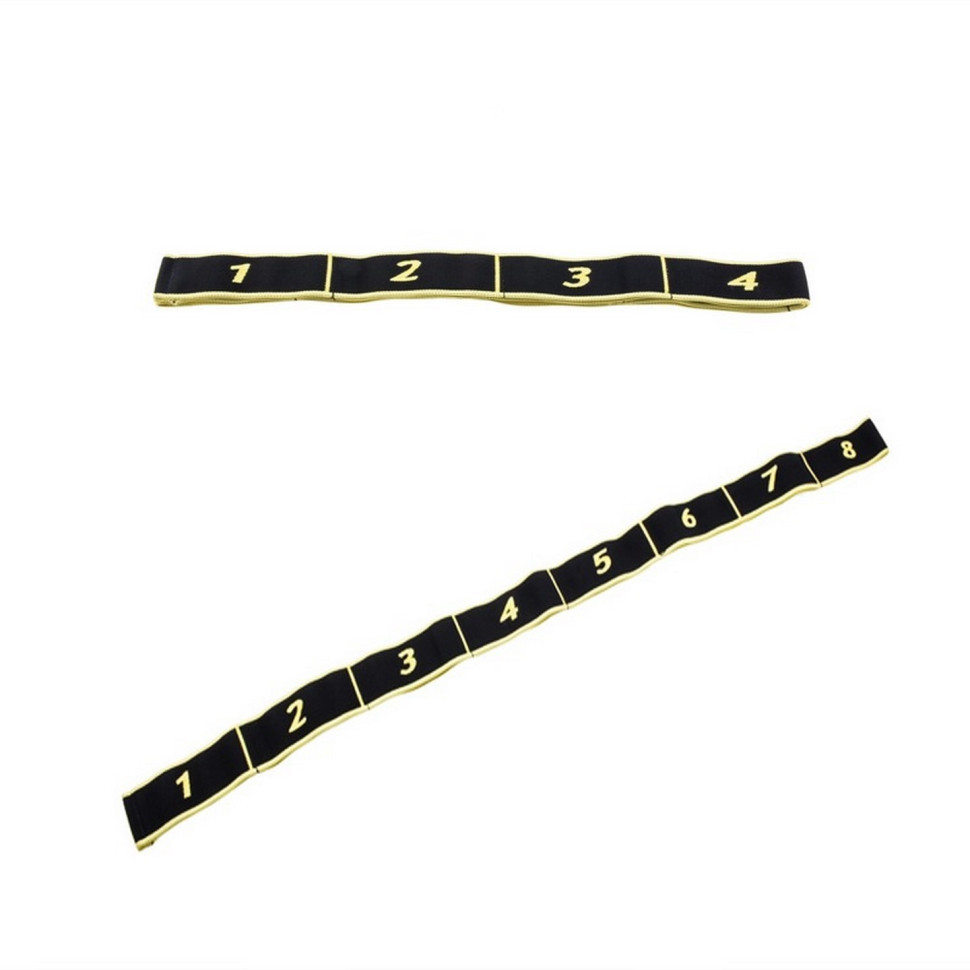 Еспандер гумова-стрічка Elastiband BJOY NE-ELASTI-2Y, жовто-чорна Вінниця - фото 2