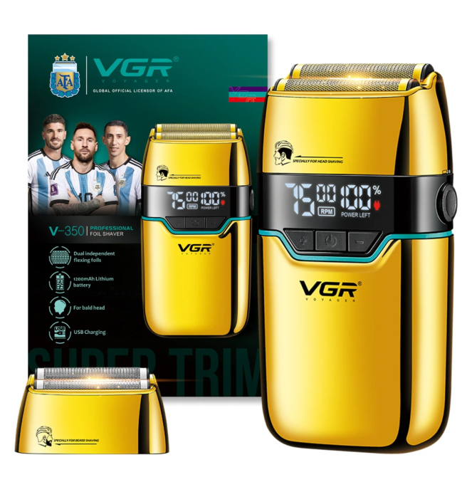 Електробритва VGR V-350 Золотий Дніпро - фото 2