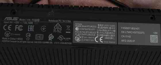 Ноутбук: ASUS TUF Gaming fx50D. ОЗП: 16гб Київ