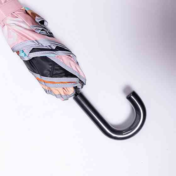 Дитячий механічний зонт з принтом, фіолетовий 90 см Київ