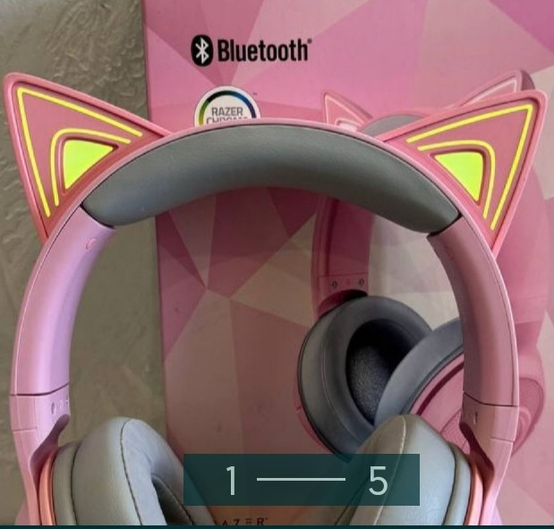 Навушники бездротові Razer Kraken BT Kitty Edition. Харків - фото 5