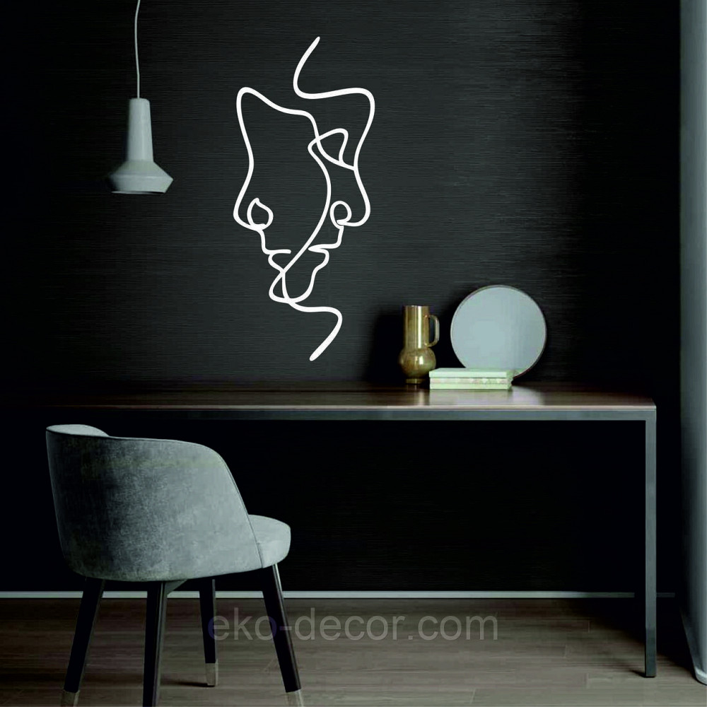 Декоративне настінне Панно «Він та Вона», Декор на стіну Київ - фото 1