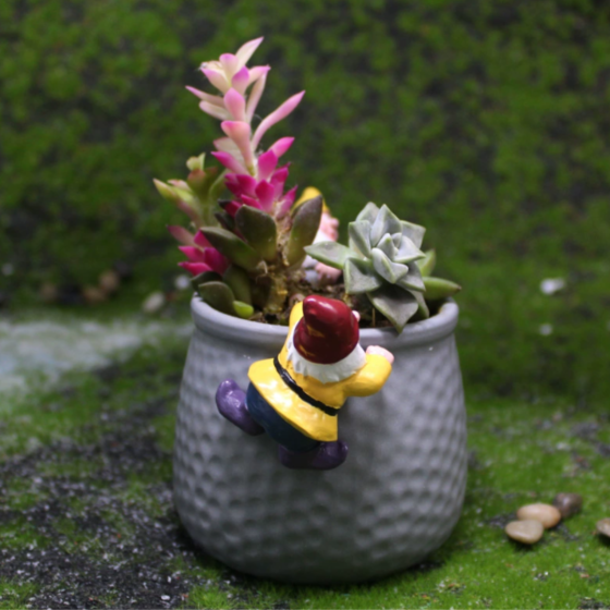 Гноми для вазону та акваріуму 2 шт 5 х 4.7 см Полістоун Одеса