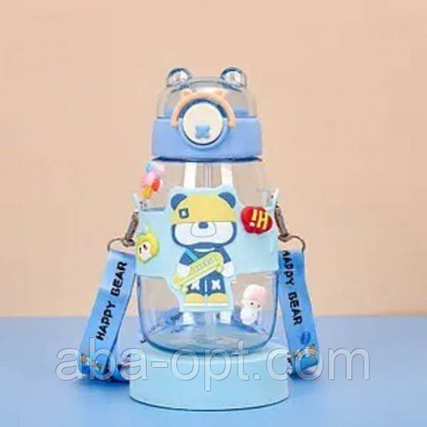 Пляшка дитяча пластикова для води V 0,7 л Теді (шт) Одеса - фото 1