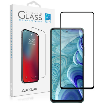 Стекло защитное ACCLAB Full Glue Infinix Hot 11s Black (1283126529542) Винница - изображение 1