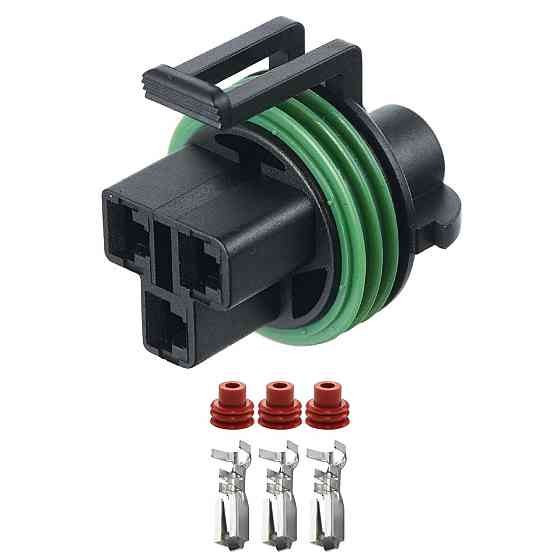 Роз'єм конектор 3-кон., 12131592, APTIV (Delphi) Америка, Корея, Японія, Америка, Buick, Cadillac, Chevrolet, Daewoo, GMC Київ