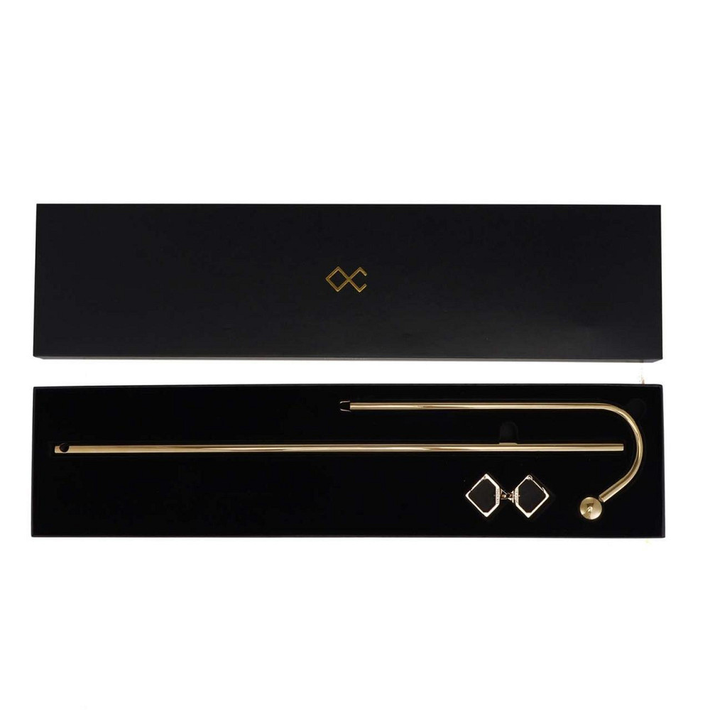 Анальний гак LOCKINK Golden Adjustable Anal Hook Set Sex Aura Київ - фото 4