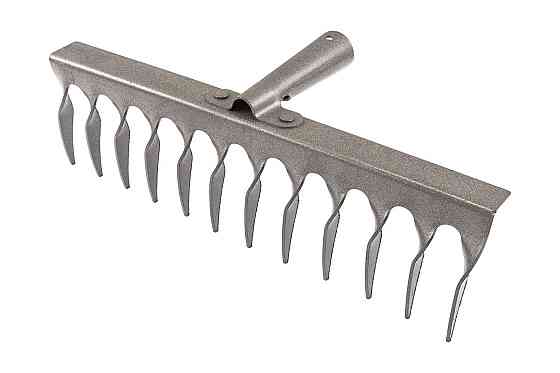 ГОСПОДАР Граблі металеві кручені ГОСПОДАР ГУ-12 12 зубів 355х105 мм 14-6293 Київ