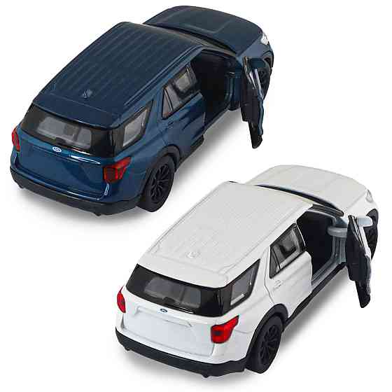 Автомодель - Ford Explorer 2023 (перламутрово-білий, блакитний металік) Дніпро