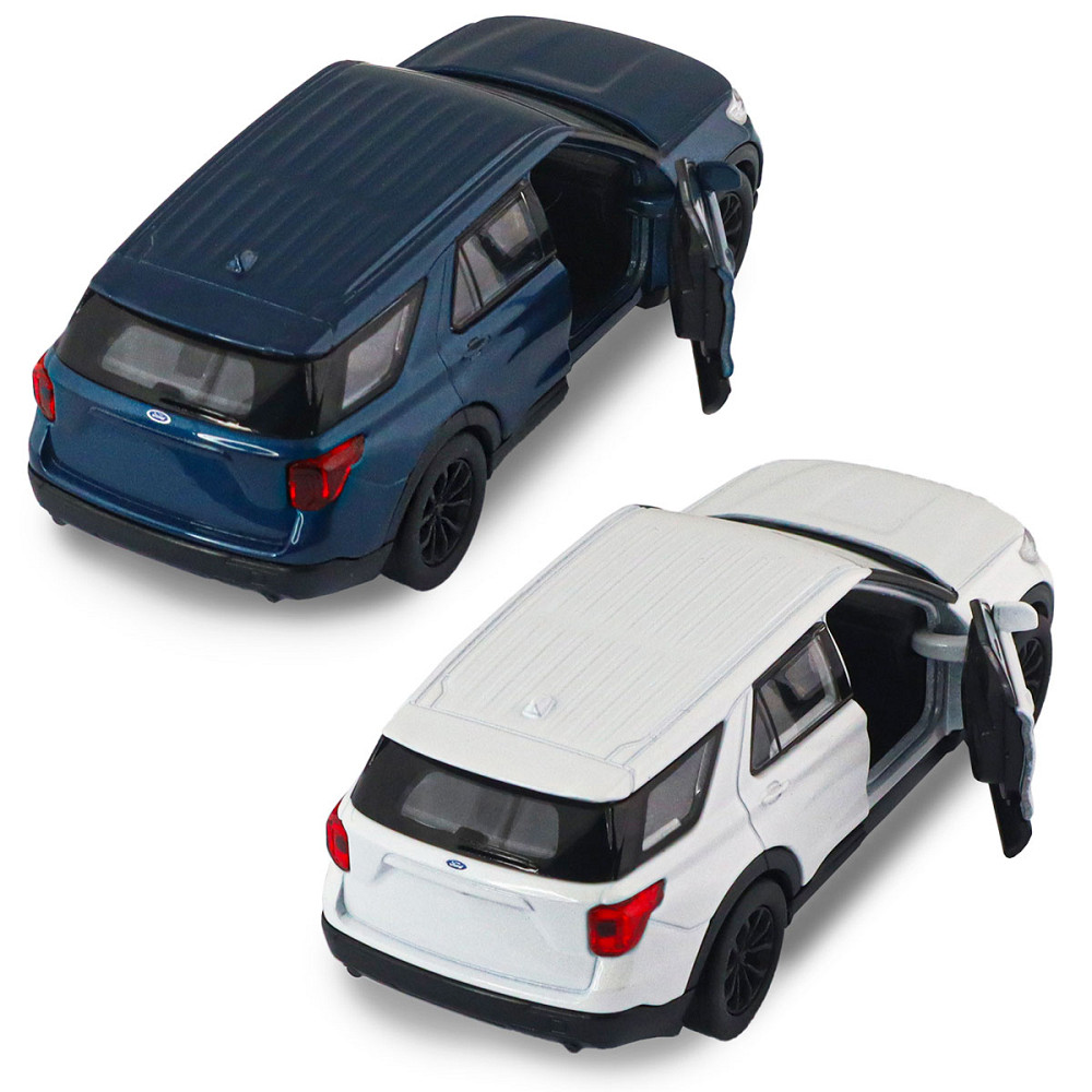 Автомодель - Ford Explorer 2023 (перламутрово-білий, блакитний металік) Днепр - изображение 2