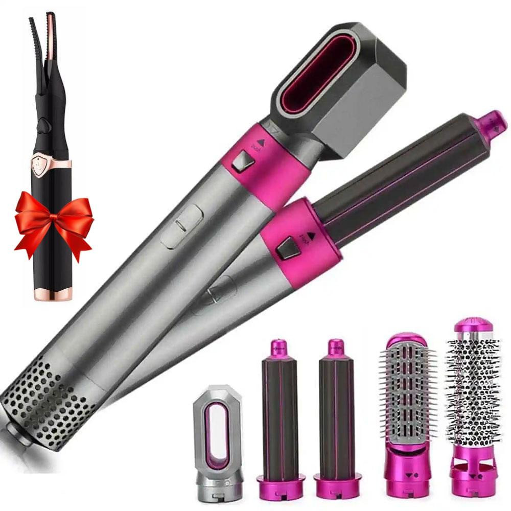 Фен-стайлер 5в1 Hot Air Styler + Подарунок Щипці для завивки вій LY-150 / Стайлер для волосся / Мультистайлер Київ - фото 1
