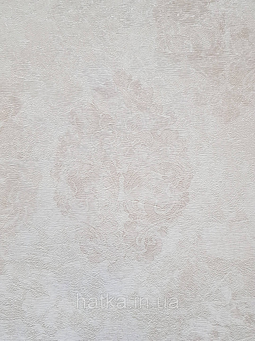 Шпалери вінілові на флізеліні гарячого тиснення DU&KA 1.06х10 вензель основа під штукатурку сірі коричневі Київ - фото 3