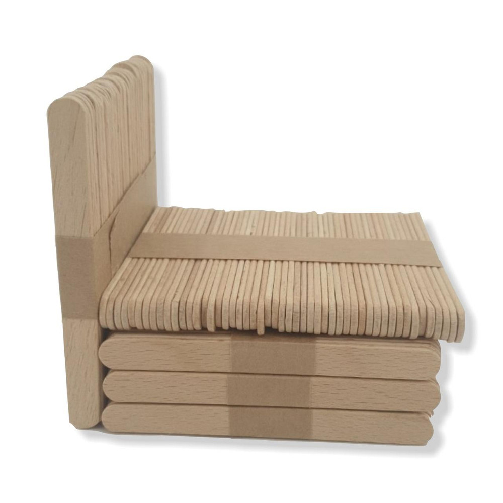 Дерев’яні палички для морозива 9 см уп. 50 шт Харків - фото 1