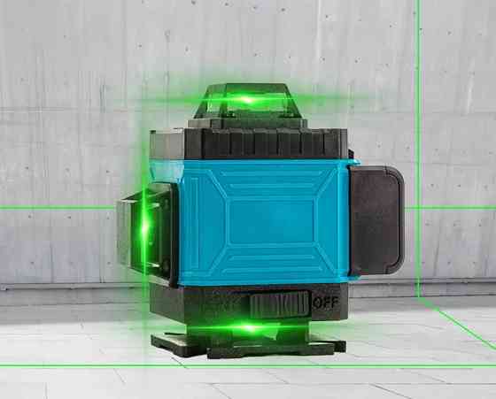 Лазерний нівелір 16-лінійний зелений 9051 Вінниця