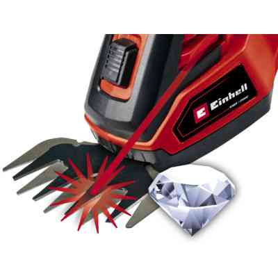 Кущоріз Einhell GE-CG 18/100 Li T - Solo, 18В, PXC, леза 100/200 мм, телескоп. ручка, 0.7 кг (без АКБ та ЗП) (3410310) Вінниця