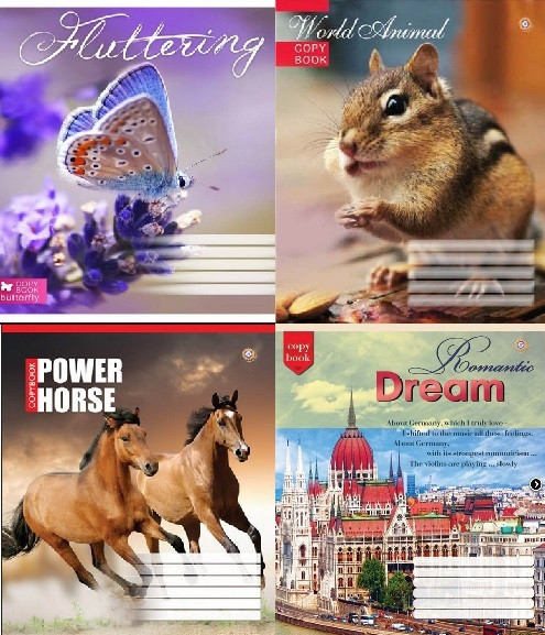 Зошит "Зошит України" 60арк. лінія в асортименті, шт Київ - фото 1