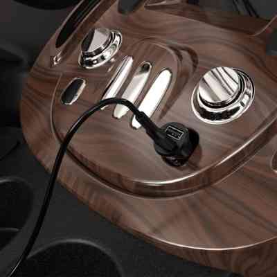 Зарядний пристрій T-Phox Charger Set 2.4A Dual+MicroUSB cable 1.2m (Black) (T-S09 SET M B) Вінниця