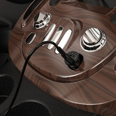 Зарядное устройство T-Phox Charger Set 2.4A Dual+MicroUSB cable 1.2m (Black) (T-S09 SET M B) Винница - изображение 6