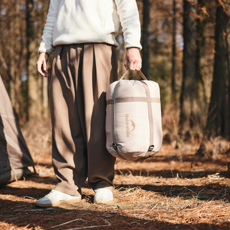 Спальний мішок двомісний Naturehike CNK2300019, зелений Київ - фото 8