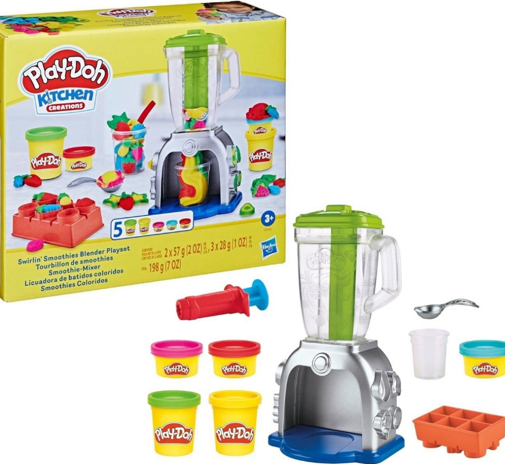 Набор Play-Doh Swirlin' Smoothies Toy Blender блендер смузи Харьков - изображение 1