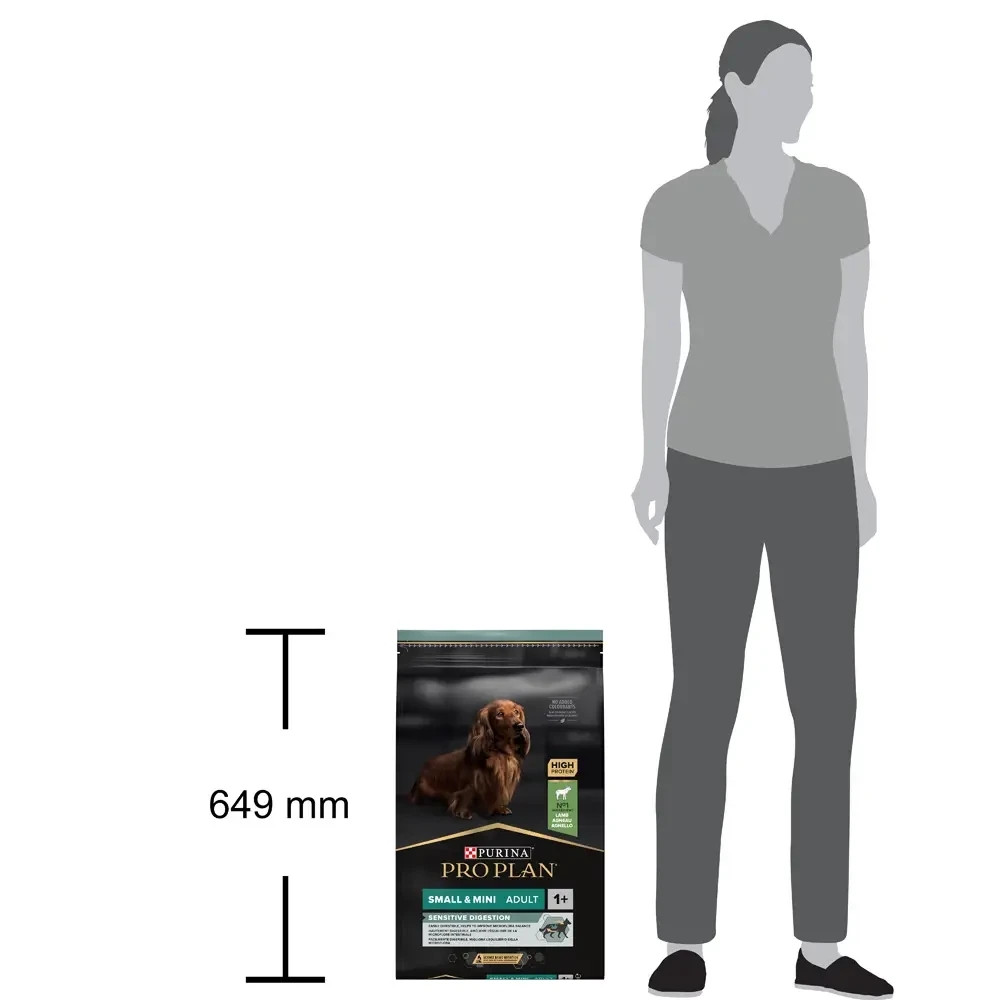 Сухой корм PRO PLAN Small&Mini Adult 1+ Sensitive Digestion для взрослых собак мелких пород, с чувствительным пищеварением, с ягненком, 7 кг Киев - изображение 3