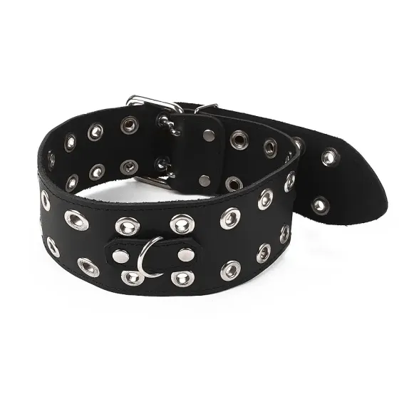Нашийник Art of Sex - Tessa, натуральна шкіра, колір чорний Львів