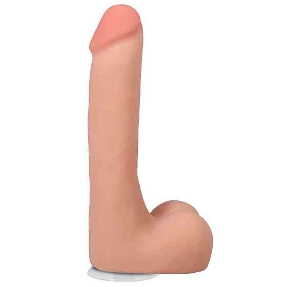 Фалоімітатор Doc Johnson The Realistic Cock ULTRASKYN - 9 Inch with Balls Vanilla Sex Aura Київ
