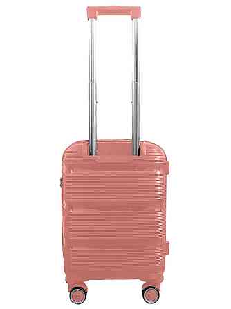 Валіза пластикова MILANO BAG 0307 мікро 52 см рожева Київ