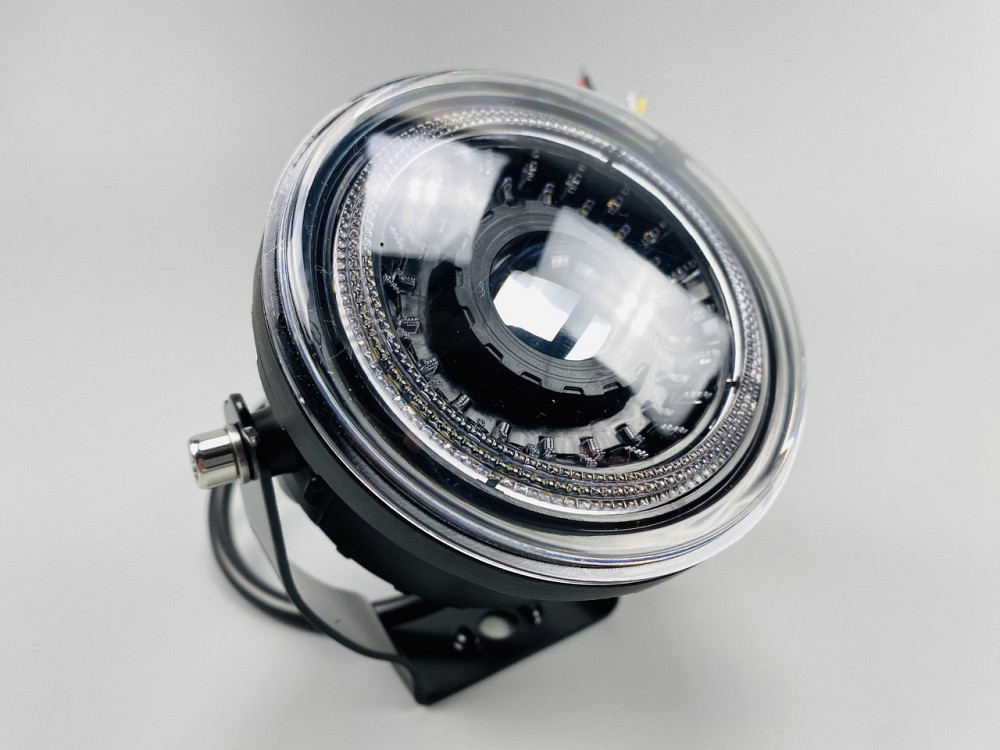 Фара протитуманна LED 30W з чітким світловим кордоном великою лінзою та габаритним світлом 8-80V Мукачево - фото 7