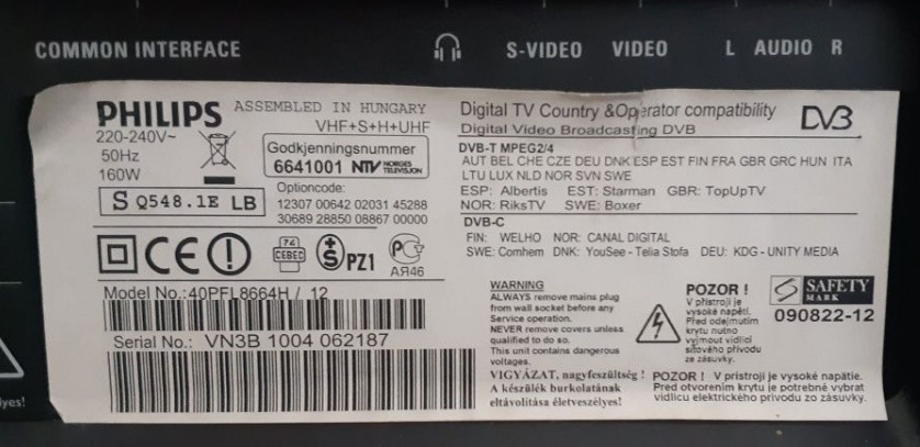 Телевизор: PHILIPS 40PF18664. Киев - изображение 3