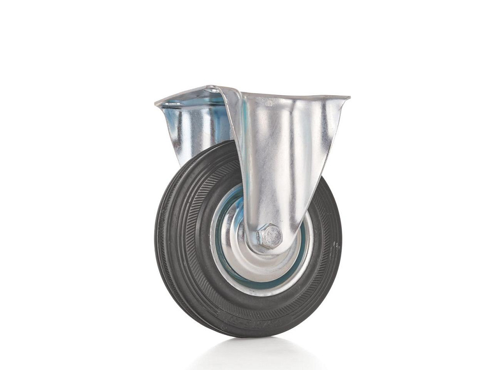 Колесо-блок "GeKo" на підшипнику металічне з гумою 125мм Киев - изображение 1