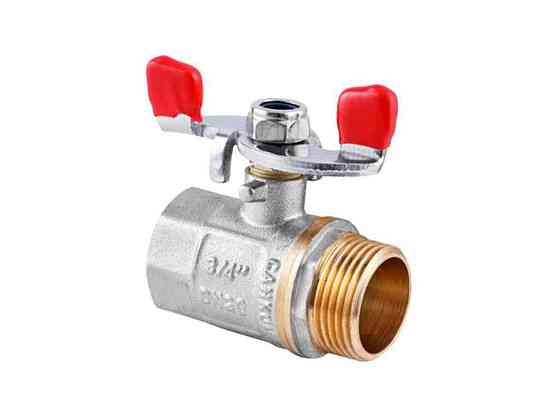 Кран шаровий 3/4 ГШБ ART.607 SK0101 ТМ WATERPRO   Solmir Київ