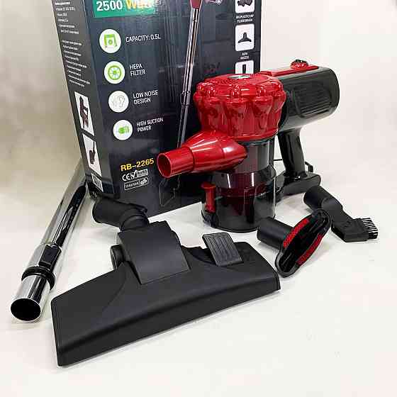 Пылесосы контейнерные домашние Rainberg RB-2265 2500 Вт, Пылосос для дома, Ручной колбовой пылесос EN-94 Киев