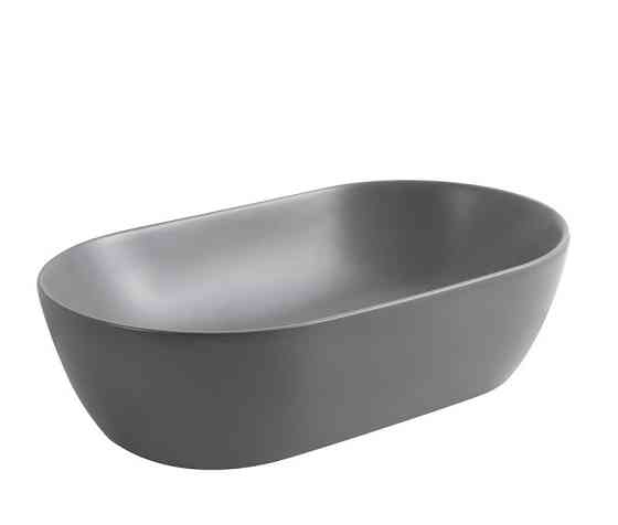 Раковина накладна Mixxus Premium ELLIPSE-0109 GRAY 500x300x140mm   ( MP6653 ) 32826 Харьков