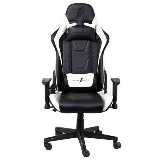 Крісло для геймерів 1stPlayer FK2 Black White ( 12344 ) Харьков