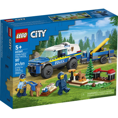 Конструктор LEGO City Мобильная площадка для дрессировки полицейских собак 197 деталей (60369) Винница - изображение 1