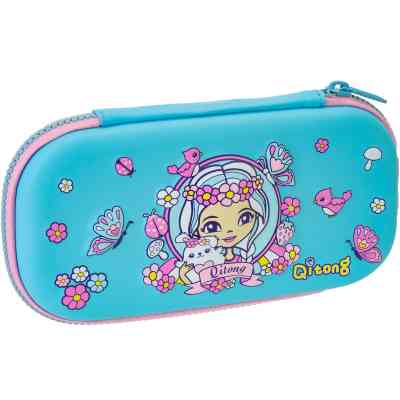 Пенал Cool For School 1 відділення з органайзером блакитний (QT-5634-Blue) Вінниця