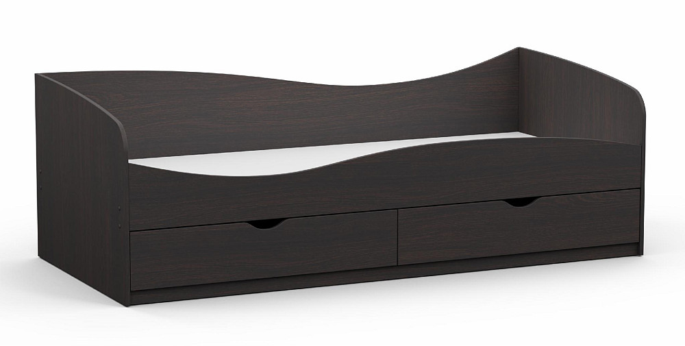 Ліжко односпальне L-11, Венге Магія, 2030х937х680 Львів - фото 1