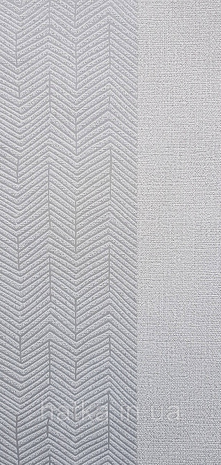 Шпалери вінілові на флізеліні Marburg Memoria 1.06х10 смужки вертикальні горизонтальні сірі беж Київ - фото 4