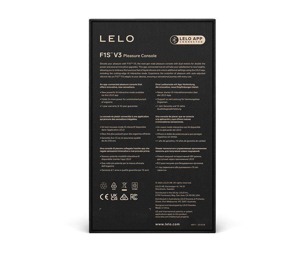 Смарт-мастурбатор LELO F1S V3 Teal, 2 мотори, 8 режимів, стимуляція звуковими хвилями Sex Aura Київ - фото 5