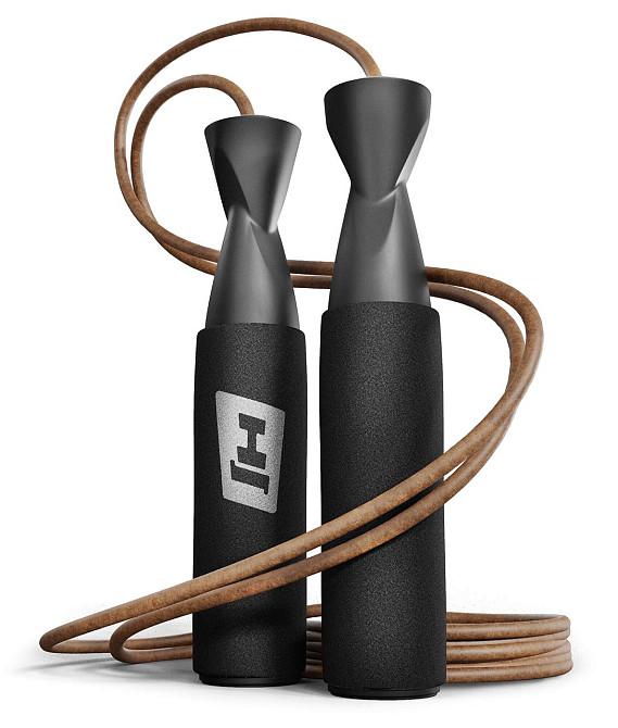 Скакалка шкіряна 275см Hop-Sport HS-L015JR Київ - фото 1